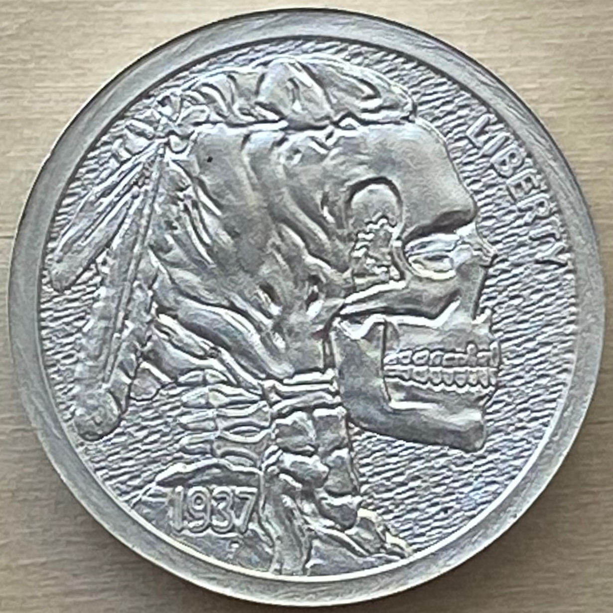 Valerie Vaughan Silver Skull