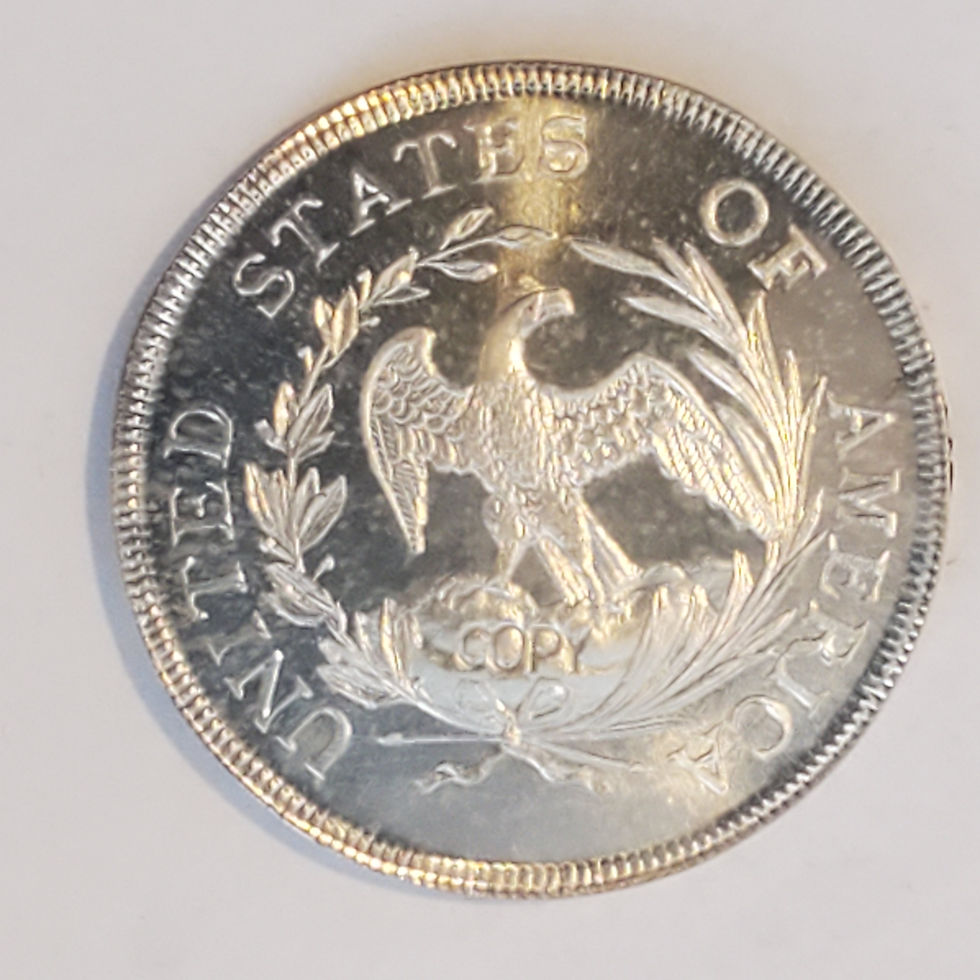 Thumbnail: 1st Strike 1796 Proof Draped Bust Dollar