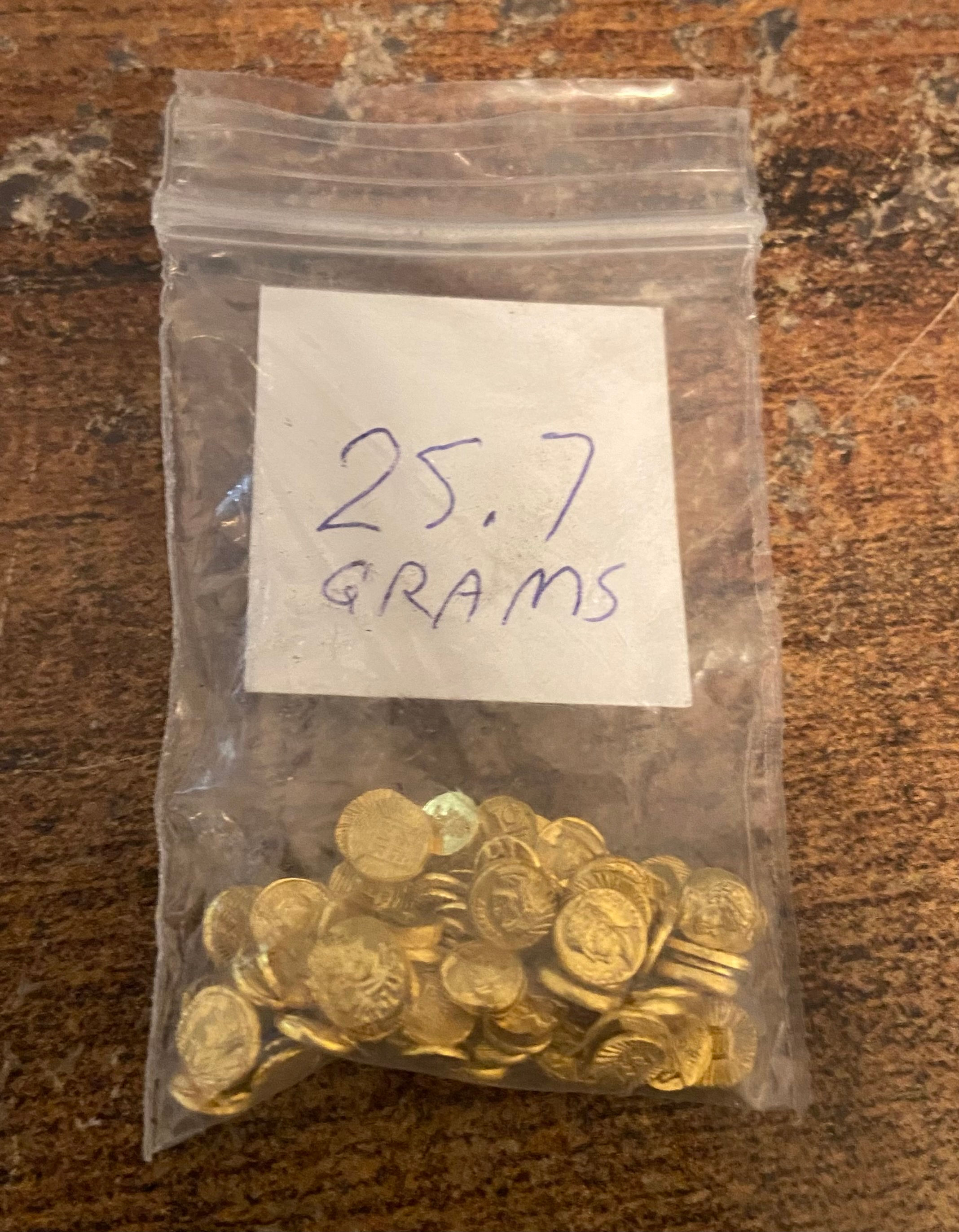 Test Run of 3D Miniature Standardized Gold