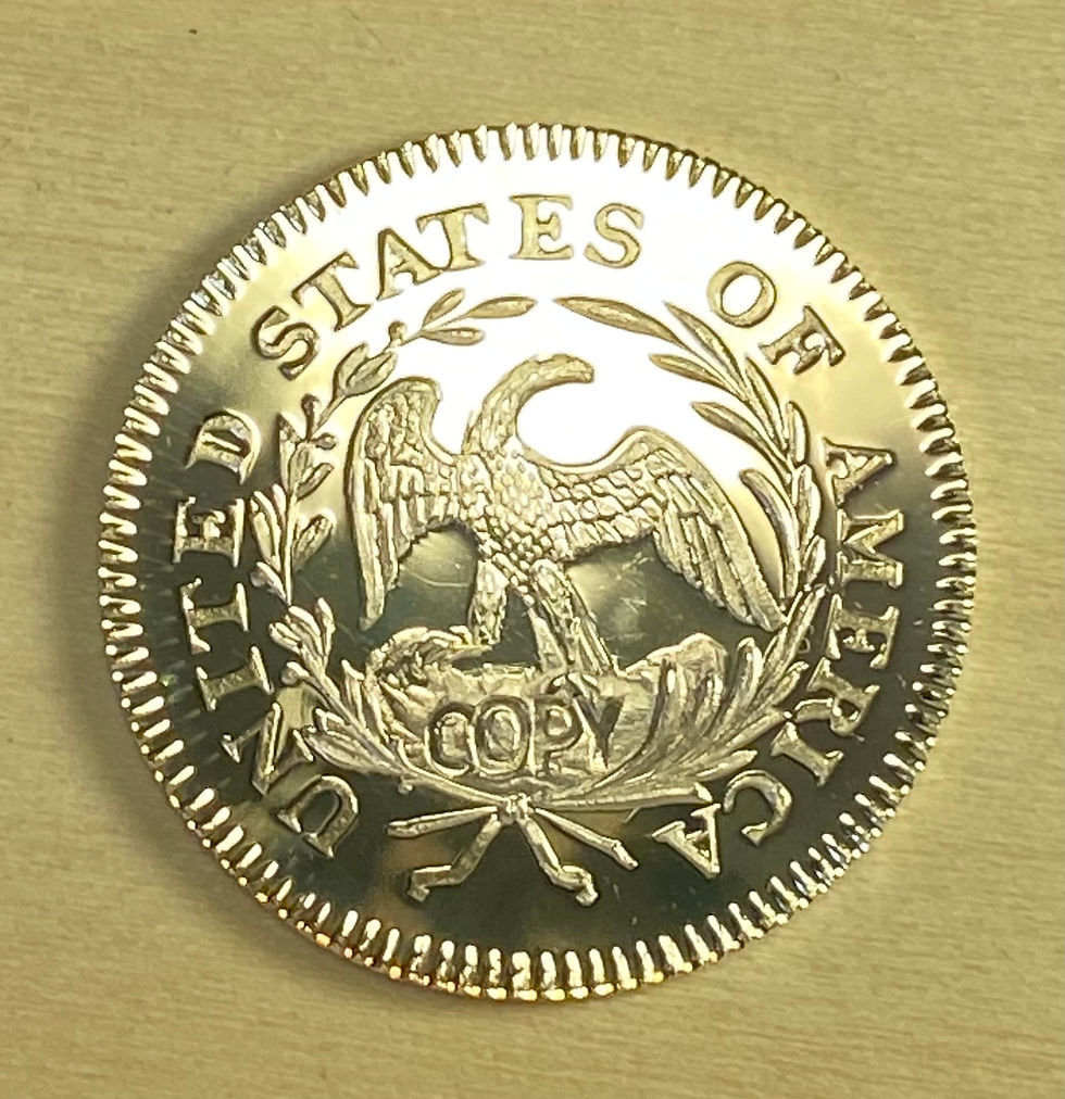 Thumbnail: 1796 Proof Quarter Dollar reproduction