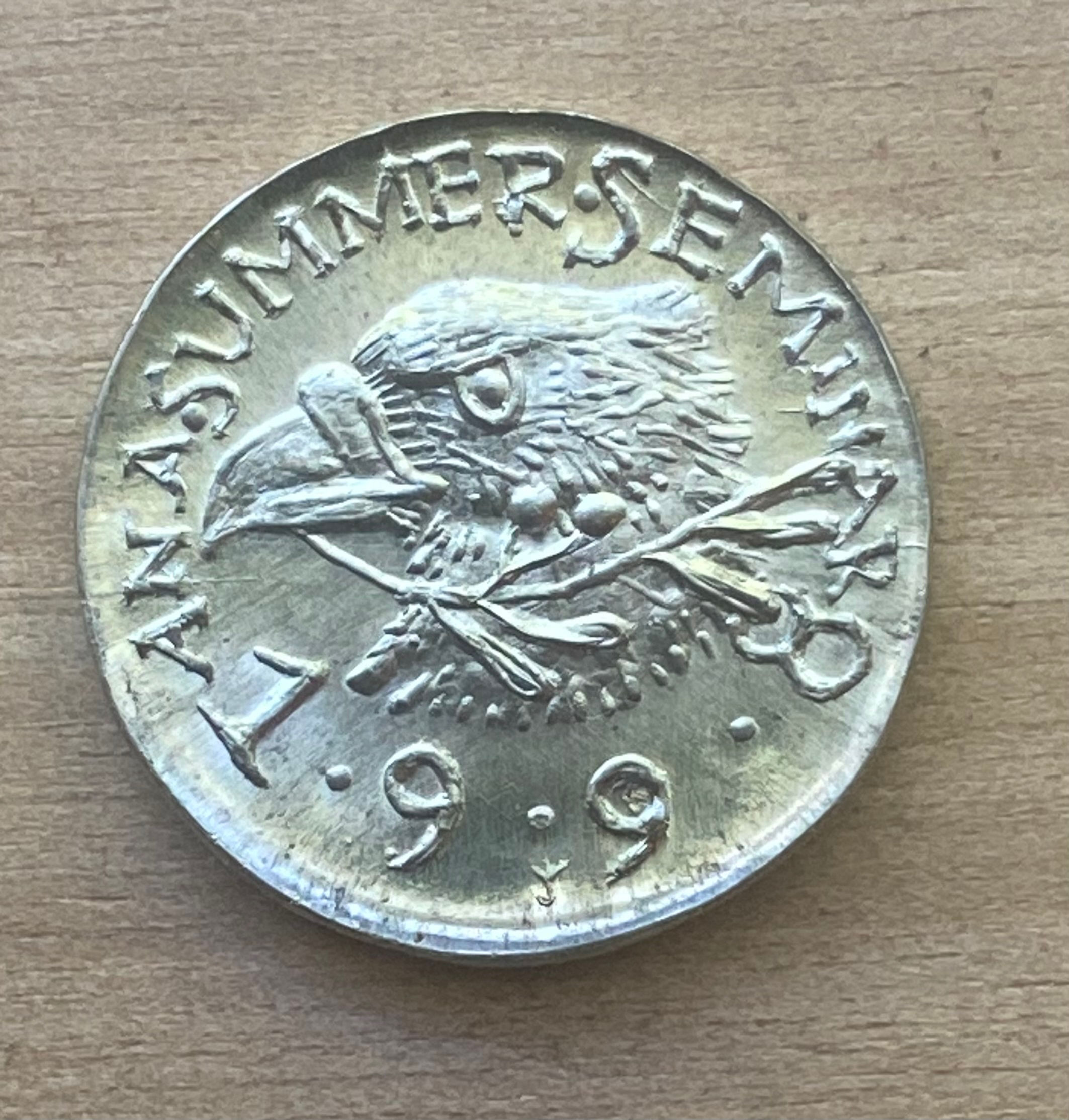 1998 mini mint Virginia Janssen Reverse
