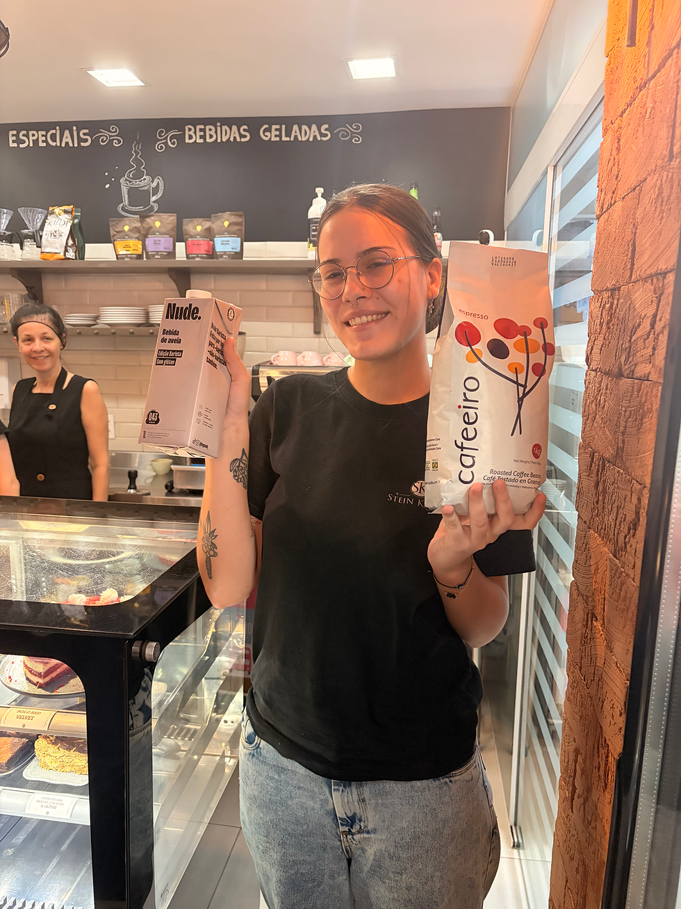 Larissa Campross é a Barista do Ano premiada pela Café do Mercado e Nude