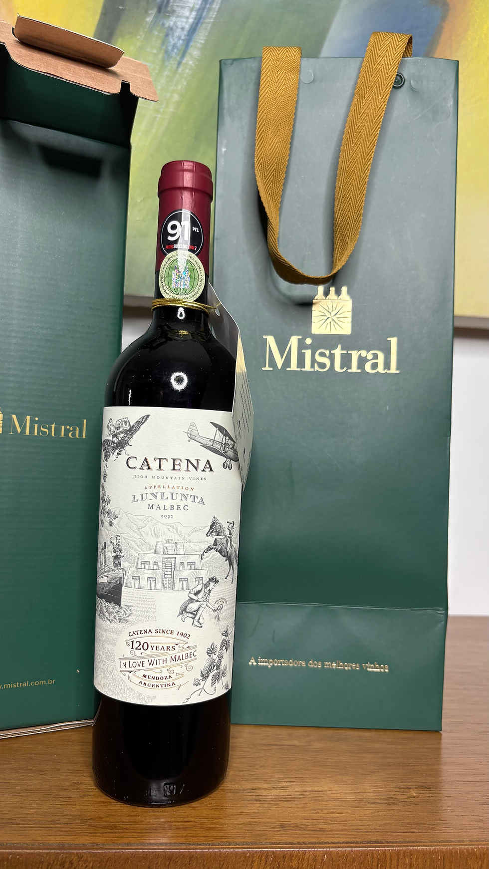 24/11 - Dia do Vinho Argentino com Mistral e Catena Zapata