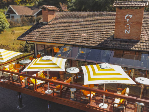 Veuve Clicquot inaugura Terraço de Inverno no Hotel Boutique Quebra-Noz, em Campos do Jordão