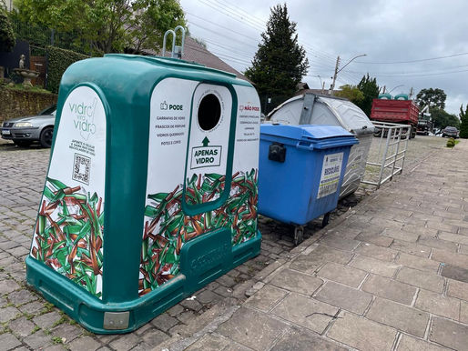 Programa Vidro Vira Vidro chega a Bento Gonçalves e reforça compromisso com a reciclagem
