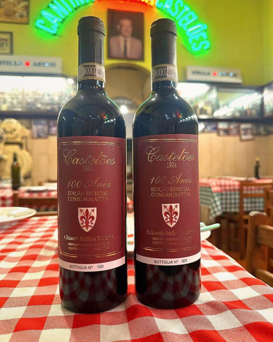 Importado da região da Toscana, na Itália, a bebida conta com uma série exclusiva de apenas 100 garrafas numeradas
