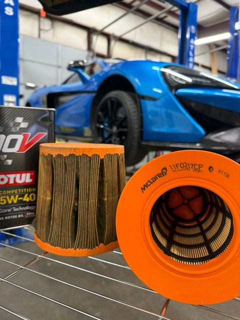McLaren 570S sports car