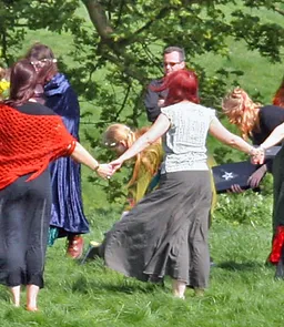 pagan ritual circle
