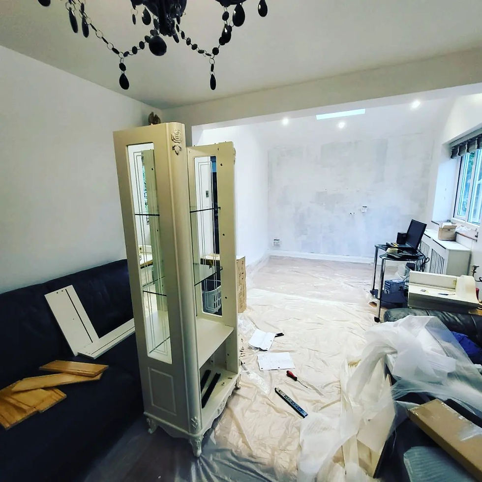 shelving installation