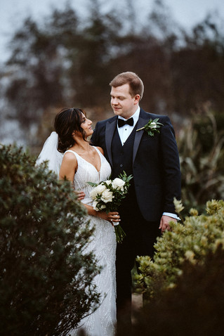Garden Wedding Portrait