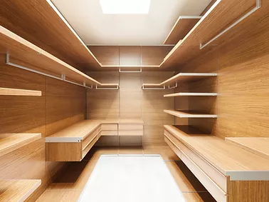 Wooden Dressing Room