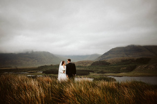 Mountain Wedding Scene