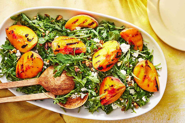 Grilled Peach Salad