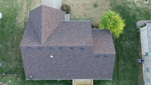 Top view of property