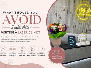 What Should You Avoid Right After Visiting a Laser Clinic?