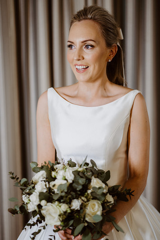 Bride Bouquet Portrait