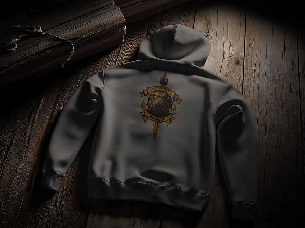 Thumbnail: Piscatores Hominum Hood