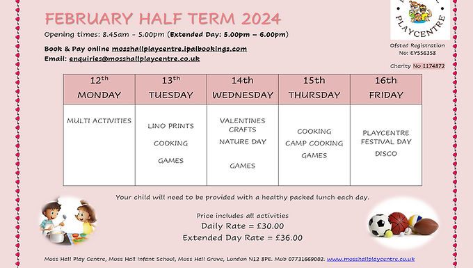 Moss Hall Play Center