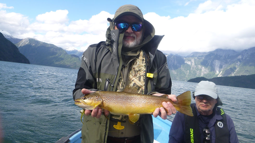 Yelcho Lake Fly Fishing
