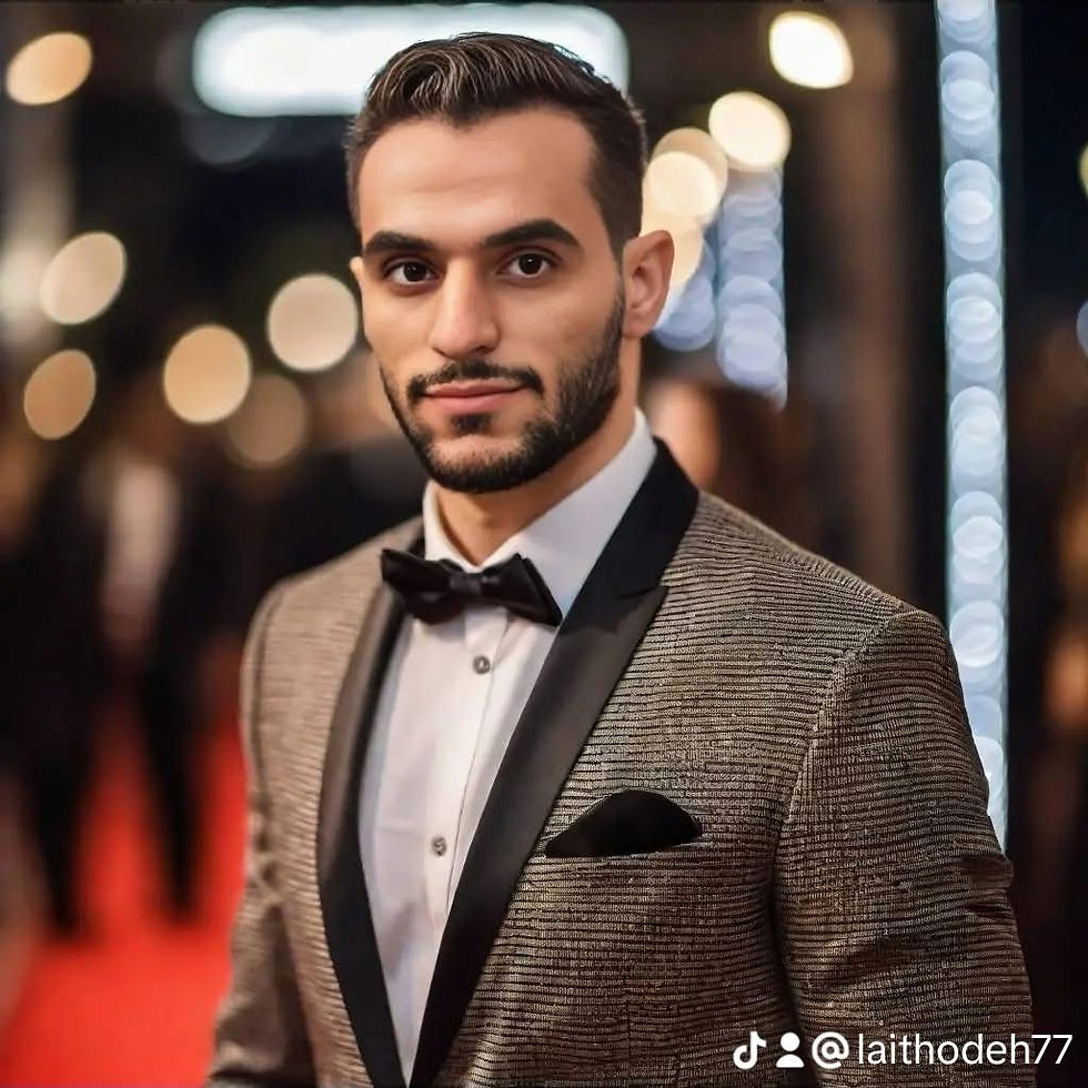 Man in a tuxedo