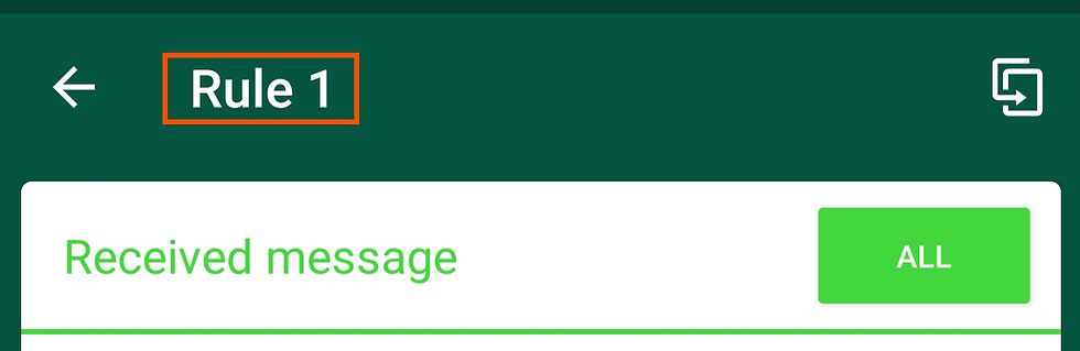 Find a rule ID in AutoResponder