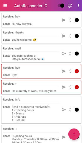 Instagram AutoResponder