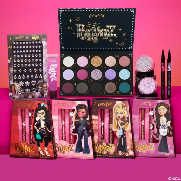 Colección completa de Bratz x ColourPop