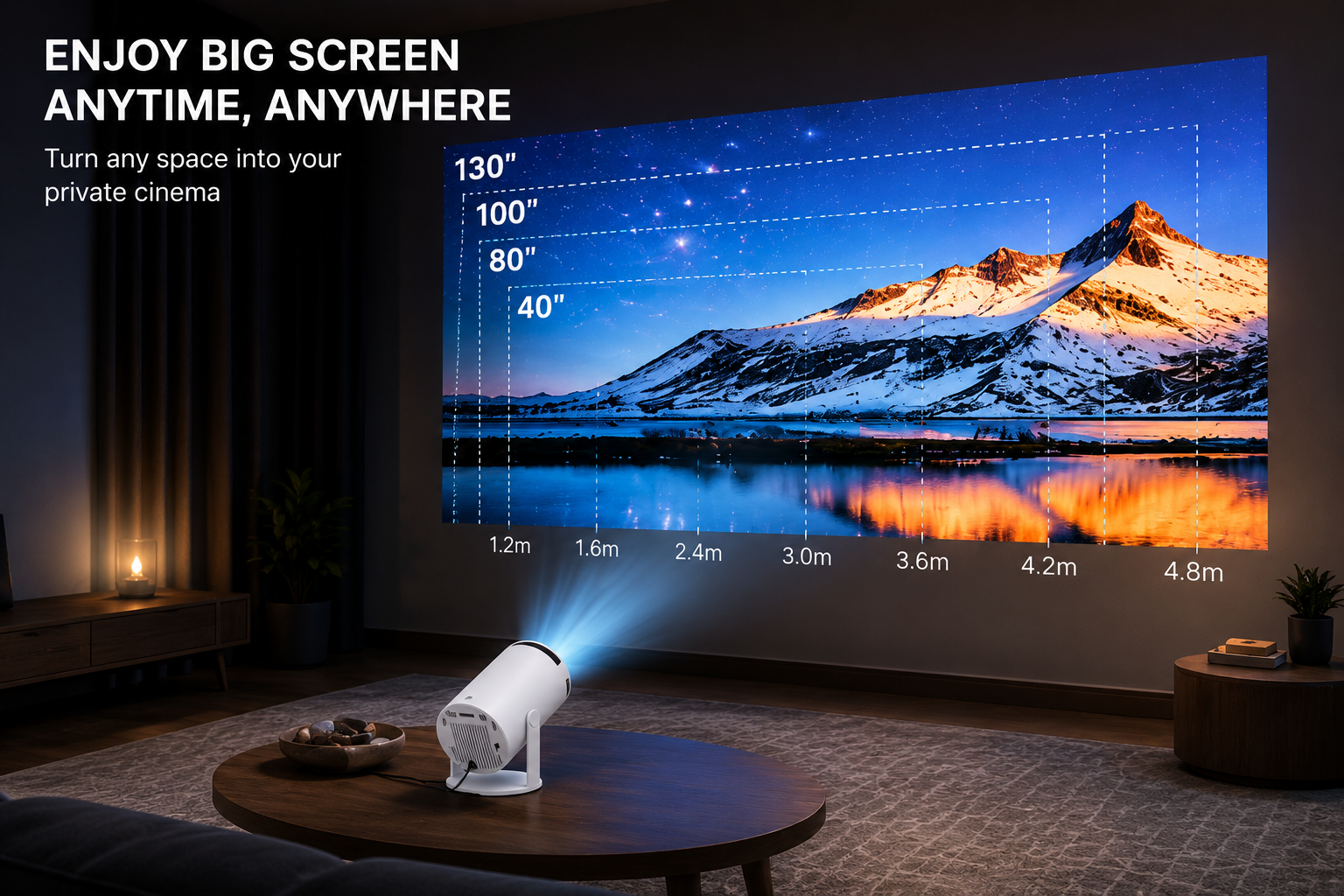 Magicube HD Mini Projector.