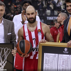 Vassilis Spanoulis to be honored as the latest EuroLeague Basketball Legend