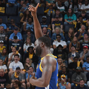 Draymond Green reacts to ejection in Game 1 vs Grizzlies