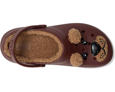 KIDS BEAR FUZZ CLOG 1