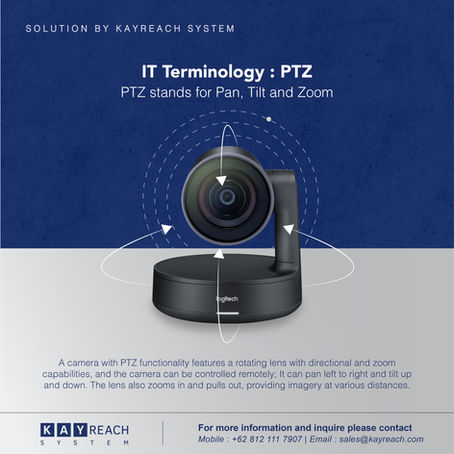 IT Terminology : PTZ