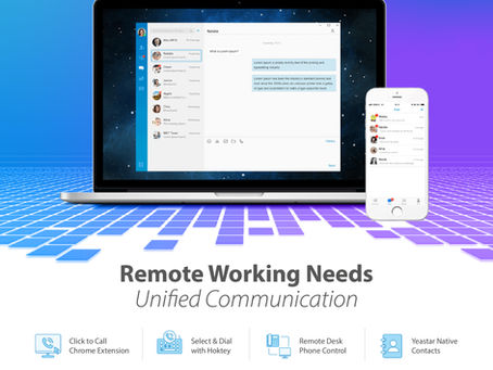 Remote Working Needs Unified Communication