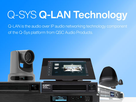 QSC QSYS Q-LAN Technology