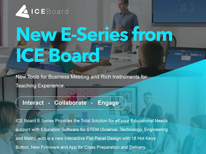 New E-Series from ICE Board, Education Solution