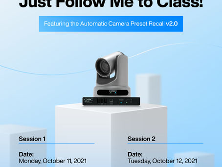 Live Demo for Higher Education: Auto switching for multi-cameras scenarios