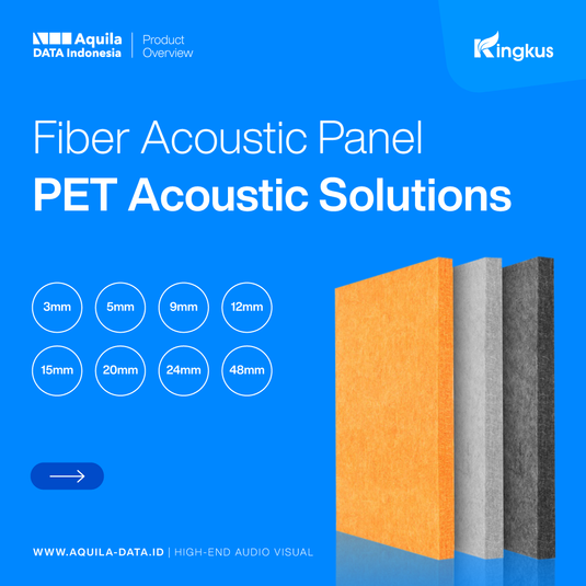 Kingkus Fiber Acoustic Panel PET Acoustic Solutions