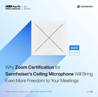 Zoom certification for the ceiling microphone TeamConnect Ceiling 2 (TCC2)