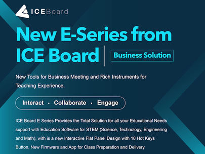 New E-Series from ICE Board, Business Solution.