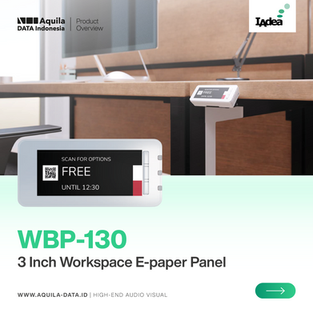 WBP-130 | 3 Inch Workspace E-paper Panel