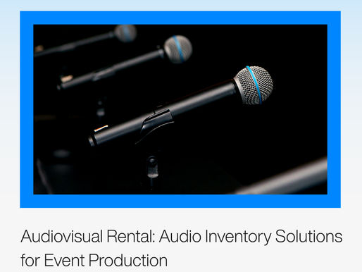 Audiovisual Rental: Audio Inventory Solutions for Event Production