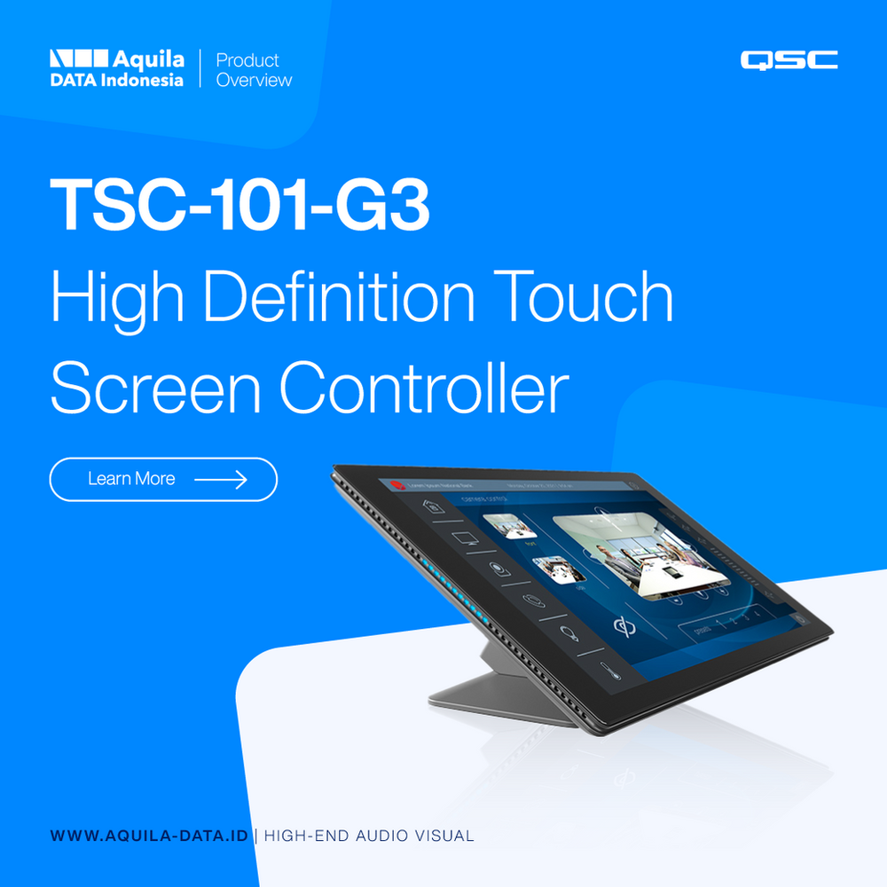 QSC TSC-101-G3 High Definition Touch Screen Controller