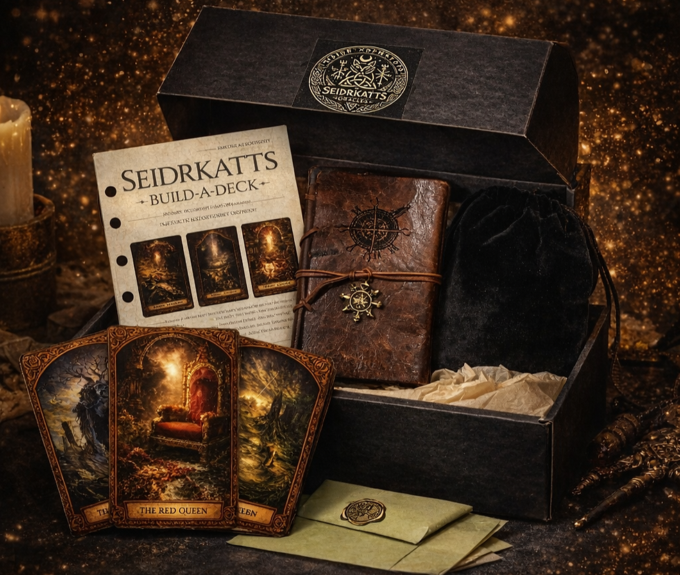 Begin Your Oracle Journey: The Seidrkatts Build-A-Deck Starter Pack