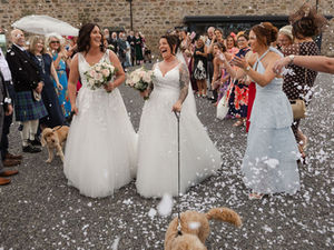 A Schivas Steading Wedding Full of Love, Dogs and One Incredible Party | Nicole & Zara
