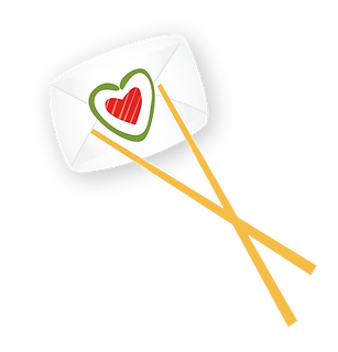 sushi created by you email with chopsticks