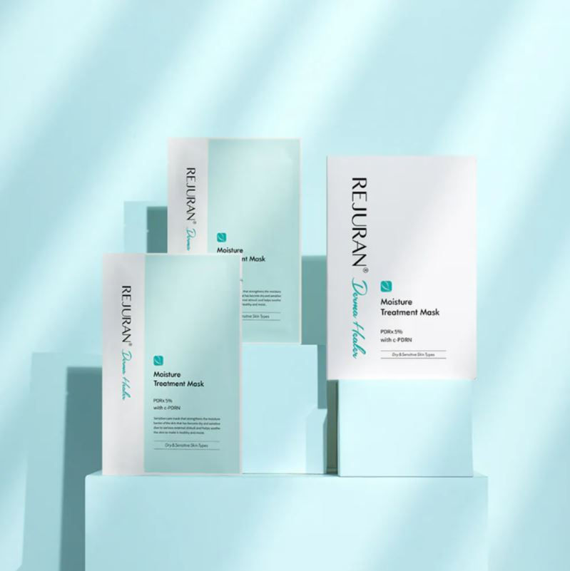 Thumbnail: Rejuran DermaHealer Moisture Treatment Mask 23ml x 5 Count