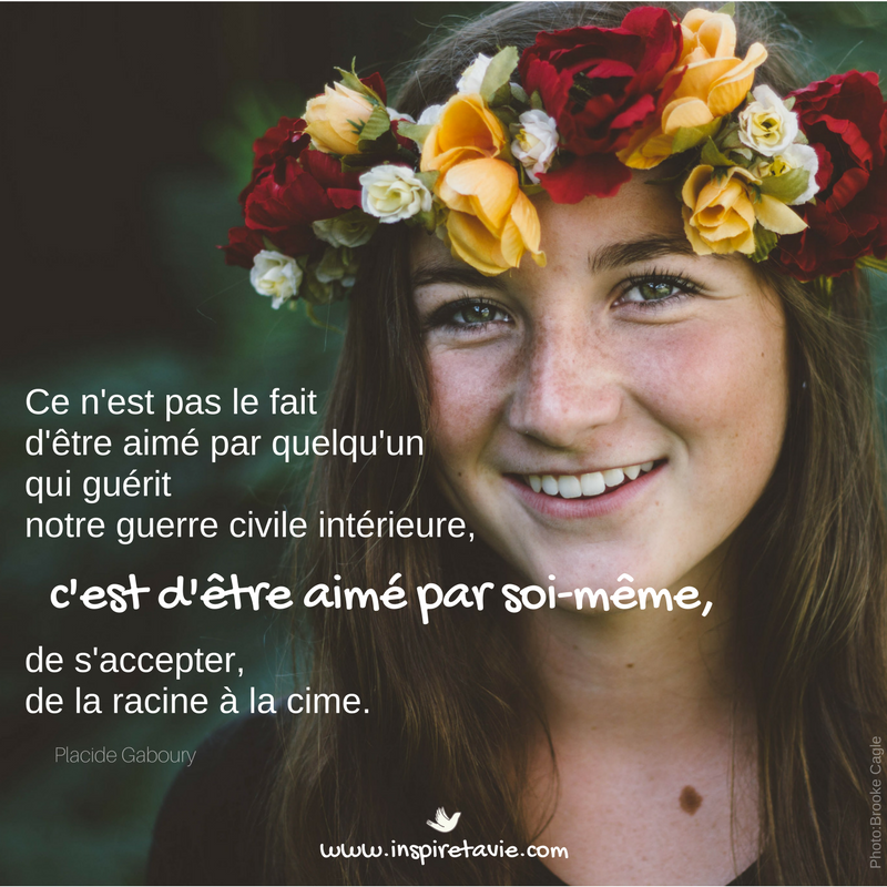Et si vous vous aimiez?