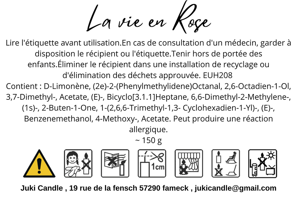 Miniature : La vie en rose