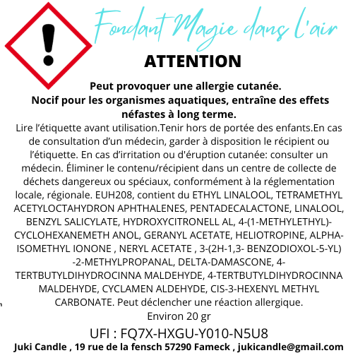 Miniature : Fondant Magie dans l'air
