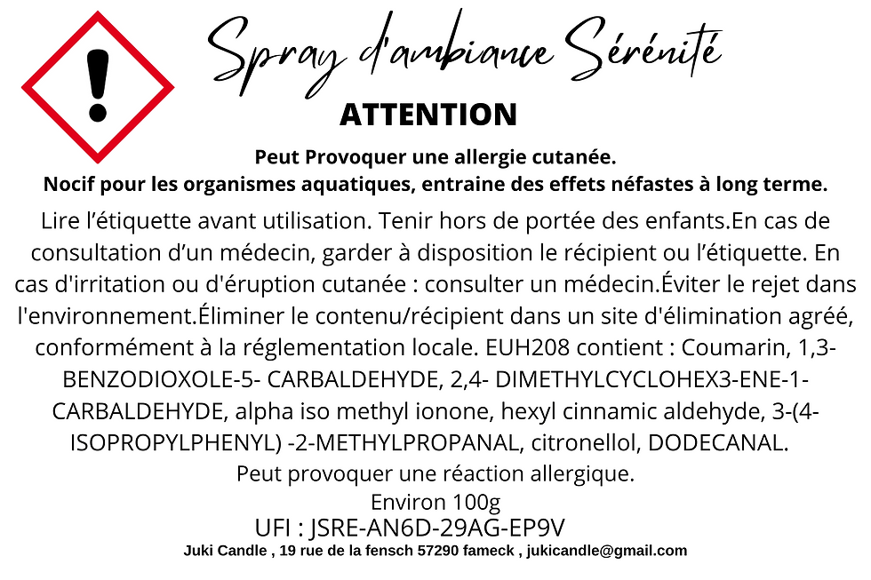 Miniature : Spray d'ambiance parfumé